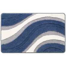 Tapis d'intérieur lavable XIUH, tapis de couloir antidérapant, tapis de salle de bain long et doux pour chambre, buanderie et entrée (AA)
