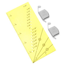 Sew Allowance Rulers Tailor Craft Tool Precision Magnetic Sewing Guide Accessories Resistance Gauge Plastic