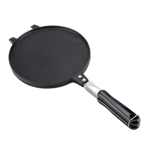 Heaveant Egg Roll Maker, Household Kitchen Gas Non-Stick Egg Roll Waffle Cone Maker Pan Mold Press Plate Baking Tool 1