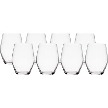 Verres à vin sans pied Anchor Hocking, verres à vin Sondria de 473 ml (16 oz), lot de 8