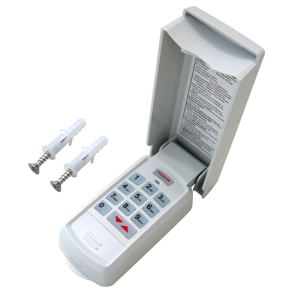 Garage Door Opener Keypad Replacement For Genie 315/390 Mhz Intellicode, Easy Programming 9174973084259