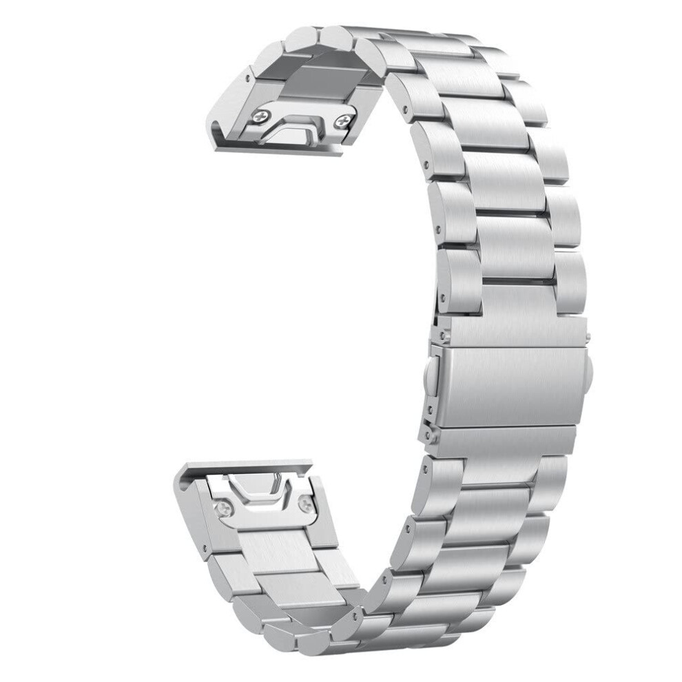 Stainless Steel Quick Release Replacement Watch Band For Garmin Forerunner 935 945 Silver 9164114976994