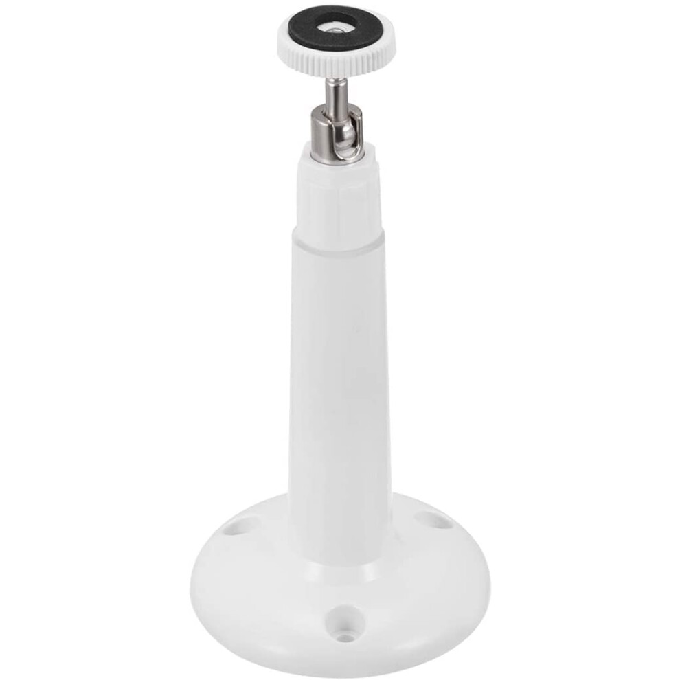 Cctv Camera Mount 360 Swivel Adjustable Indoor Outdoor Security Camera Wall Or Ceiling Bracket, Abs 6.7 Inch White 9365369295438