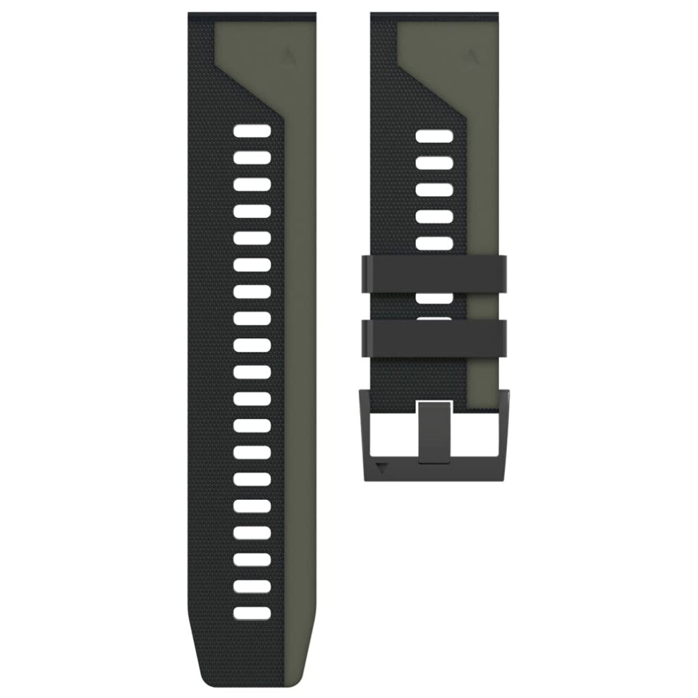 26Mm Quick Release Durable Silicone Watch Band For Garmin Fenix 6X 5X Plus 3Hr 9164114977595