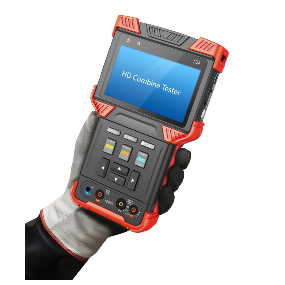Cctv Camera Tester Dtt73 5In1 Ip Camera Test Monitor With H.265/H.264 Support And Digital Multimeter 9164114977847