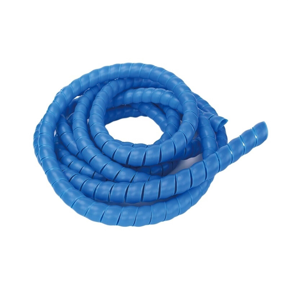 Cable Management Sleeve 12Mm Blue Spiral Cable Wrap Organizer For Wire Protection And Tangle Prevention 9164114978370
