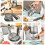 Flour Sifter Cup with Fine Mesh Screen, Ergonomic Handle for Baking, Sugar and Cocoa Dusting 2