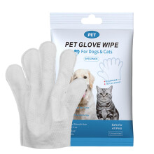 Dog Grooming Gloves Waterless Cleaning SensitiveSkin Friendly DoubleSided Design Hair Removal