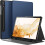 Capa compatível com Samsung Galaxy Tab S8 2022/S7 2020 de 11 polegadas com suporte para S Pen, capa protetora fina tipo folio com suporte para 1