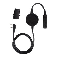 NIKOU K Head Headset PTT TCI Materiaal ABS Rond Waterdicht PTT voor Walkie Talkie
