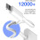 Διαχωριστής Lightning σε 3,5 χιλ. 2 σε 1 (συσκευασία 2) Καλώδιο φόρτισης ήχου συμβατό με 5
