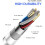 Διαχωριστής Lightning σε 3,5 χιλ. 2 σε 1 (συσκευασία 2) Καλώδιο φόρτισης ήχου συμβατό με 3