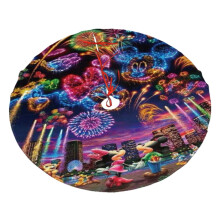 Jupe de sapin de Noël Mickey Mouse pour sapin de Noël et décorations de sapin de Noël pour les fêtes