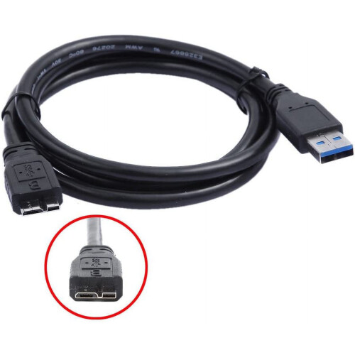 Καλώδιο δεδομένων USB3.0 6 ποδιών για εξωτερικό σκληρό δίσκο Western Digital WD My Book 1