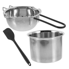 Double Boiler Stainless Steel Melting Pot Set for Chocolate Butter Cheese Candy Candle Making