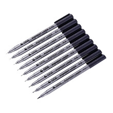 Poaug Pen Clearance Dyvicl Pens Ink Manga Anime Fine Bullet Artist Illustration for Drawing Tip 2 5Ml Writing Office Stationery on Sale Tools Grey