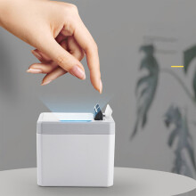 Cutie pentru scobitori cu senzor ZKCCNUK, dozator electric automat cu senzor infraroșu, compatibil cu bucătăriile de acasă – Lichidare de stoc