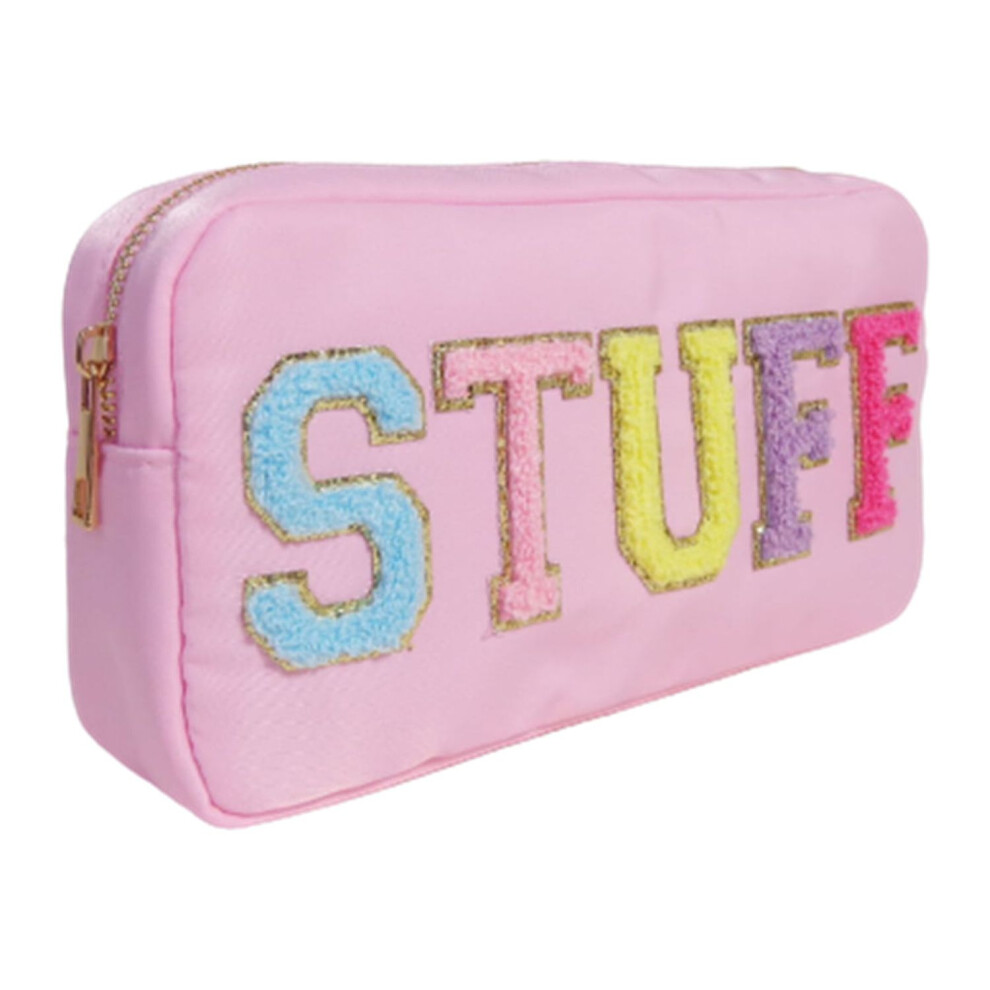 Light/Pink Cosmetic Bag Cosmetic Pouch Makeup Bag For Women/Men( Pink)