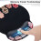 Εργονομικό mouse pad με πατούσα γάτας, υπόστρωμα από αφρό μνήμης, αντιολισθητική βάση 5