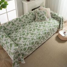 Manta multiuso Txmfgh em poliéster com estampa floral decorativa para sofá, ideal para proteger móveis e decorar sua casa.