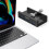 jixopn USB3.0Hub Υψηλής Ταχύτητας Μετάδοση Δεδομένων με Κλιπ USB Διαχωριστής Hub (MH4PU Μαύρο) 7