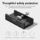 jixopn USB3.0Hub Υψηλής Ταχύτητας Μετάδοση Δεδομένων με Κλιπ USB Διαχωριστής Hub (MH4PU Μαύρο) 4