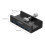 jixopn USB3.0Hub Υψηλής Ταχύτητας Μετάδοση Δεδομένων με Κλιπ USB Διαχωριστής Hub (MH4PU Μαύρο) 6