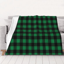 Manta de Natal em lã xadrez super macia e aconchegante, ideal para homens, mulheres, idosos e crianças. Características: Super macia, 152 cm x 127