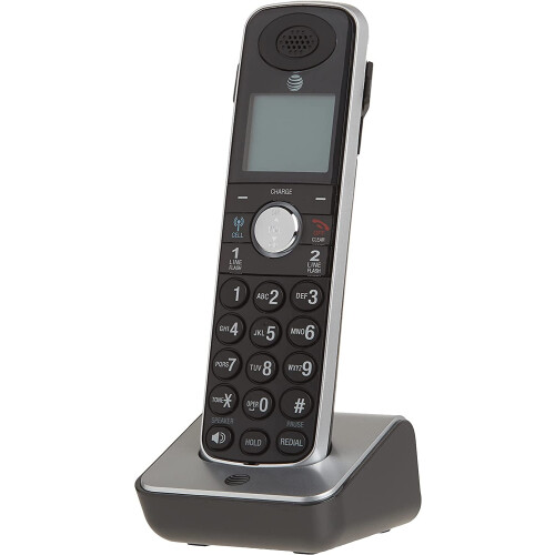Ασύρματο ακουστικό AT&T TL86009, μαύρο/ασημί | Απαιτείται επεκτάσιμο τηλεφωνικό