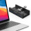 jixopn USB3.0Hub Υψηλής Ταχύτητας Μετάδοση Δεδομένων με Κλιπ USB Διαχωριστής Hub (MH4PU Μαύρο) 5