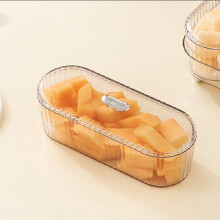 YMARPT 1 Stück Multifunktionale Aufbewahrungsbehälter für Nüsse, Snacks, Süßigkeiten, Obst, geeignet für Zuhause, Büro und Haushalt (Weiß,