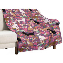 Koc z polaru flanelowego w stylu kreskówkowym z uroczymi misiami koala, modny, kudłaty, klimatyzacyjny koc na kanapę, sofę, salon, piknik, 60"x80"
