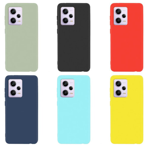 SKALO συμβατό με Xiaomi Redmi Note12Pro5G Εξαιρετικά λεπτή θήκη TPU - Περισσότερα χρώματα Κόκκινο