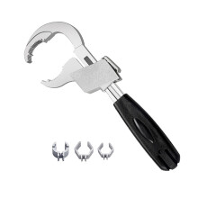 Conjunto de ferramentas multifuncionais para torneiras da série XIUH, chave inglesa ajustável de ponta aberta para banheiro (B)