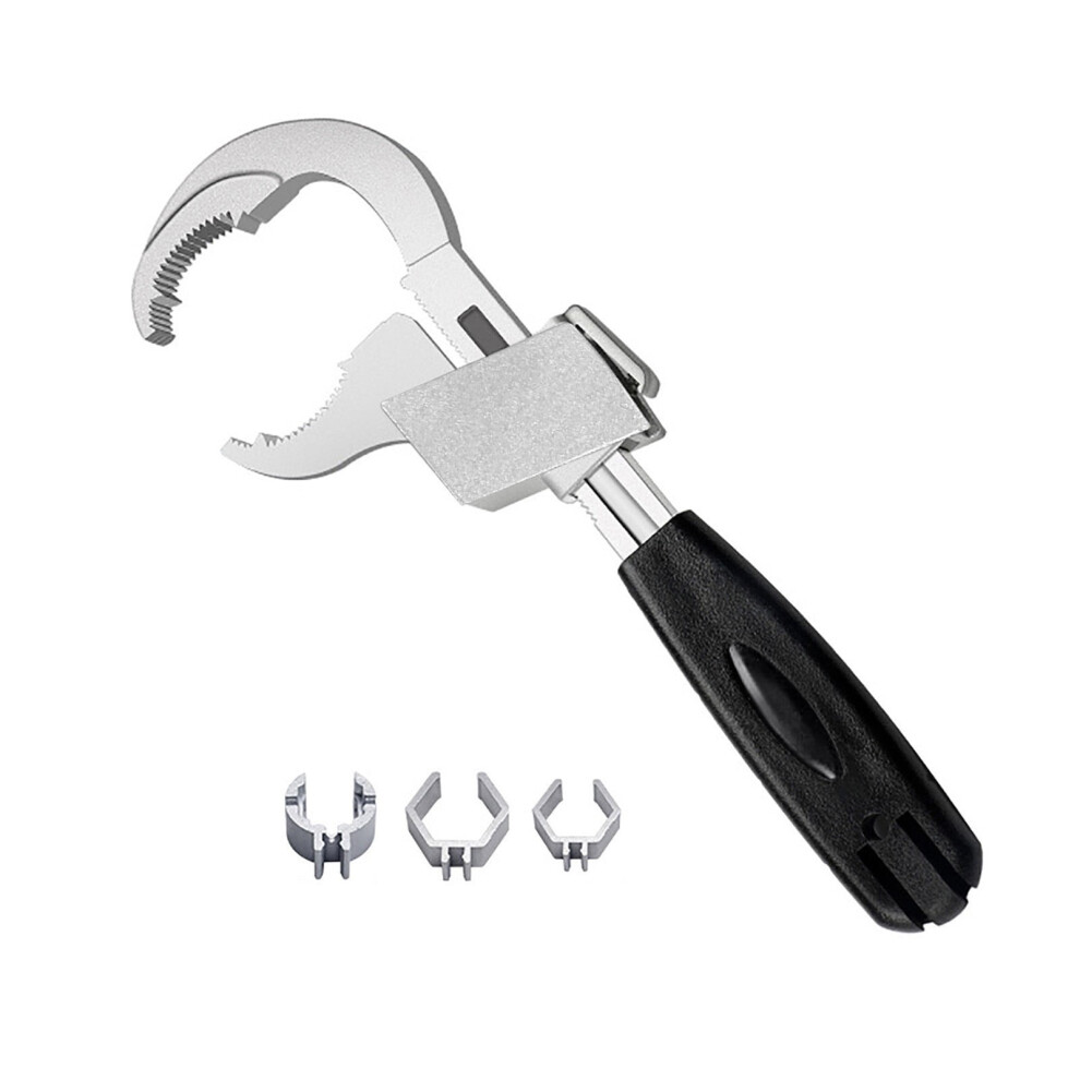 Xiuh Tool Series Faucets Multifunctional Bathroom Wrench Open-Ended Bathroom Adjustable Wrench Multifunctional Tool Set (B) 9448196180938
