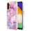Θήκη συμβατή με Samsung Galaxy A13 5G360 με περιστρεφόμενο δαχτυλίδι από μάρμαρο, 1