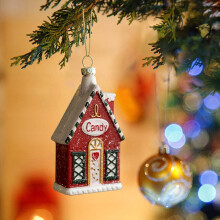YiFudd Weihnachtskugel-Anhänger in Sonderform, Weihnachtsbaum-Dekoration