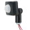 Lot de 2 mini capteurs infrarouges de mouvement PIR 220 V pour éclairage LED, blanc et noir. 2