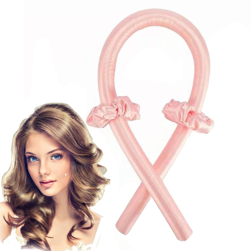 Heatless Hair Curlers for Long Hair Overnight, Silk Curling Headband Soft Foam No Heat Rollers