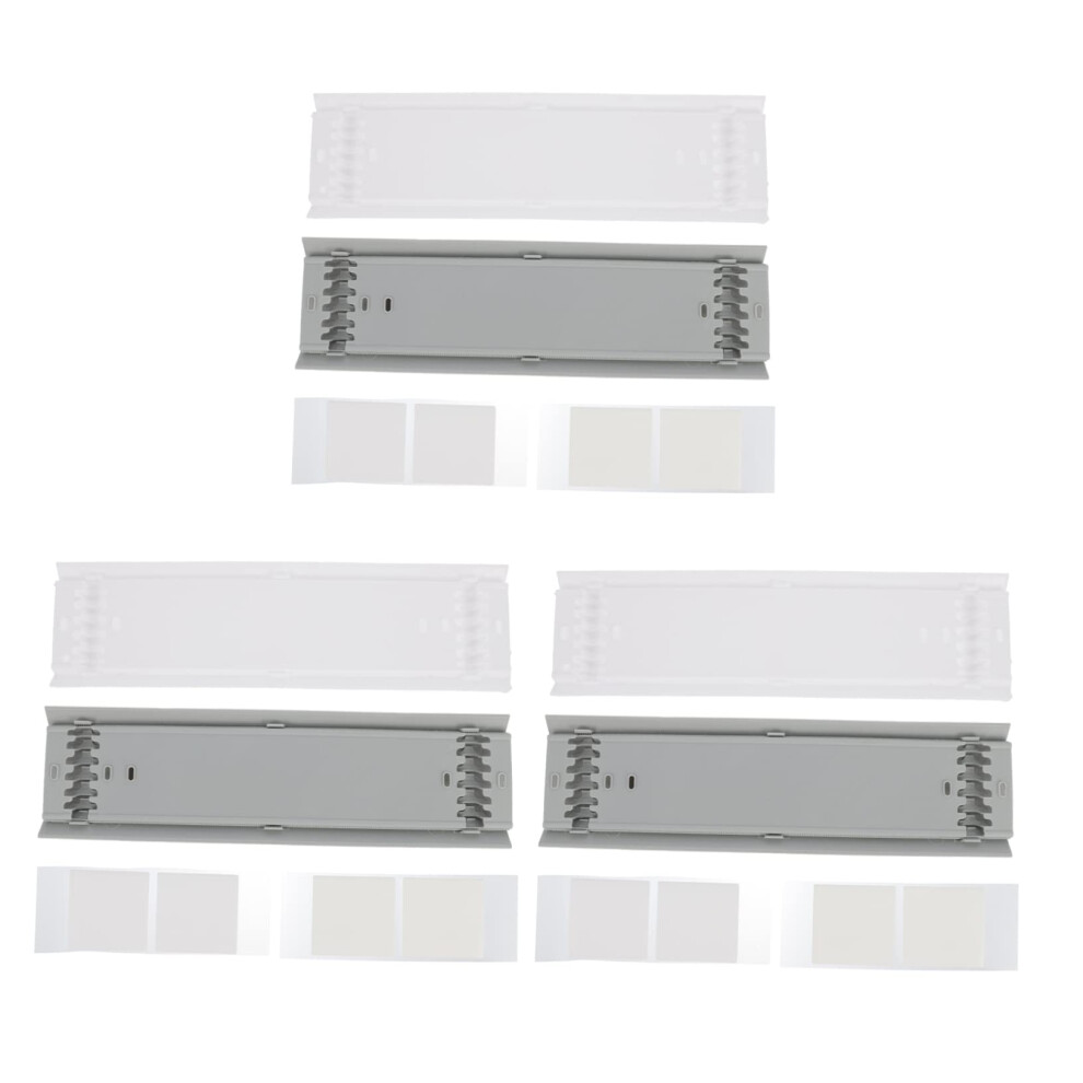 6Pcs Self Adhesive Cable Organizer For Wall And Floor Cord Management Raceway Clips 9164114980090