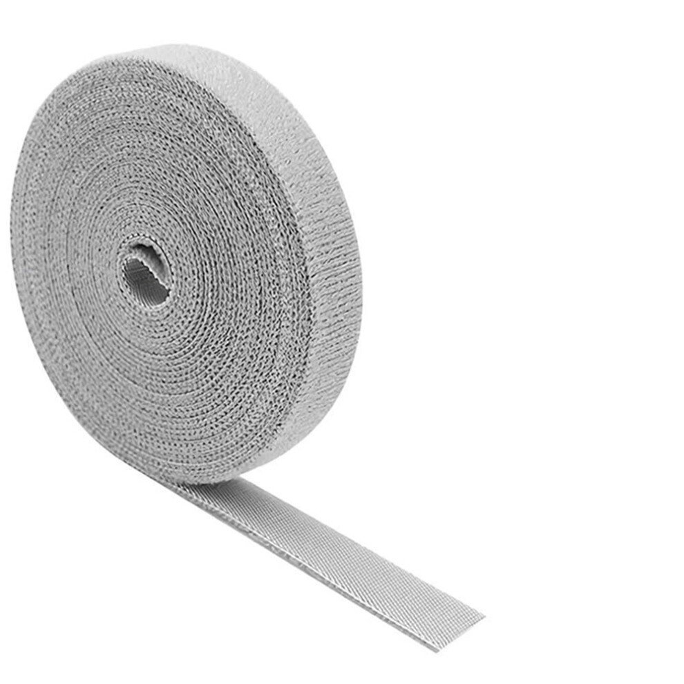 Reusable Cable Organizer Strap 2M Grey Â Selfadhesive Wire Ties For Desk And Neat Cable Management 9365369297432