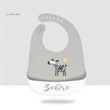 vankin Baby Bib with Adjustable Snap Straps: Soft, Waterproof and Easy-to-Clean for Ages 0-4 Years Old Clearance