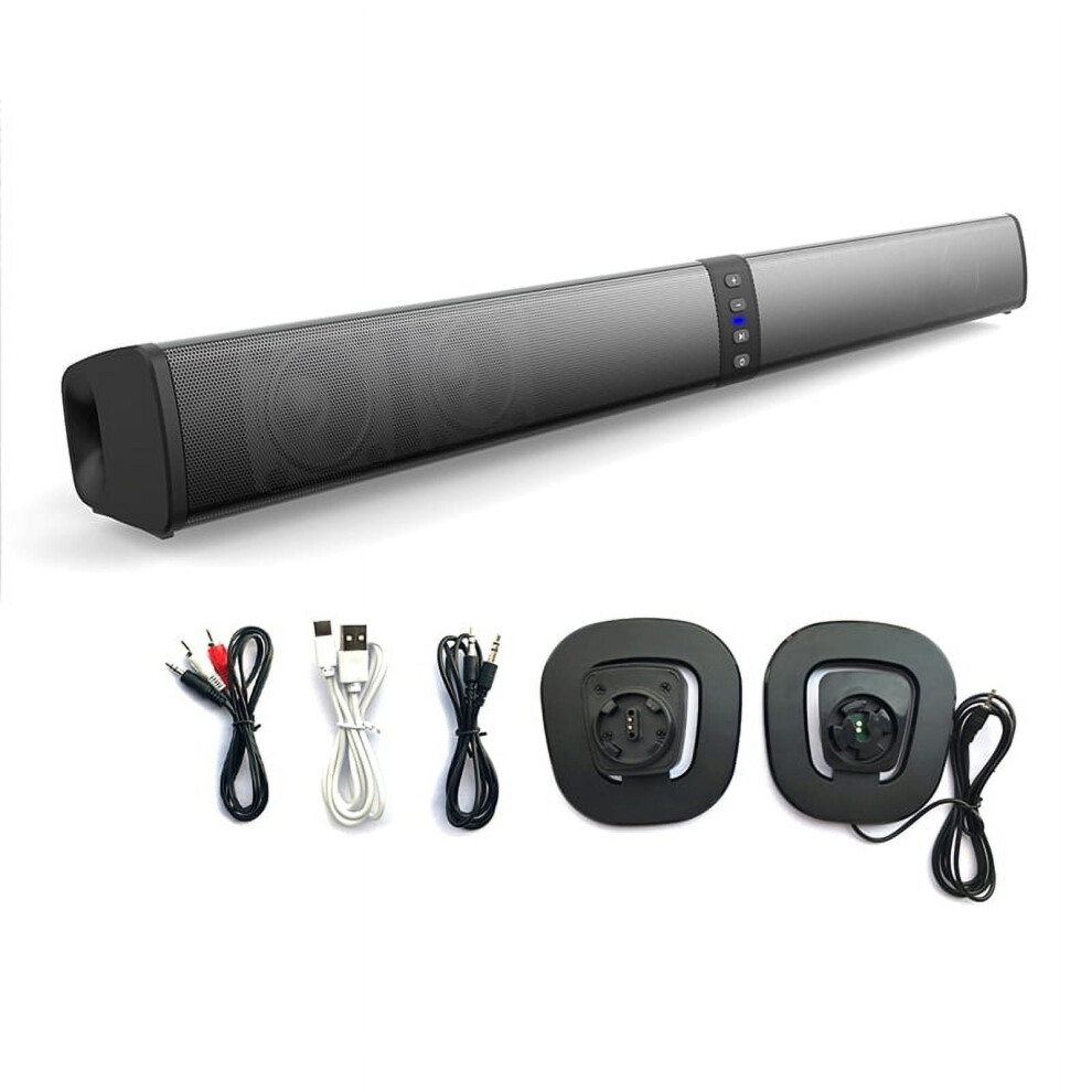 Soundbar Pc Gamer Subwoofer Foldable Bluetooth Speaker Portable Home Cinema Splitter Soundbar 9482828464720