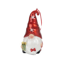 YOBOLK Weihnachtsdekorationen – Leuchtende Baumornamente aus Kunstharz, kompatibel mit Weihnachtsfeierdekorationen