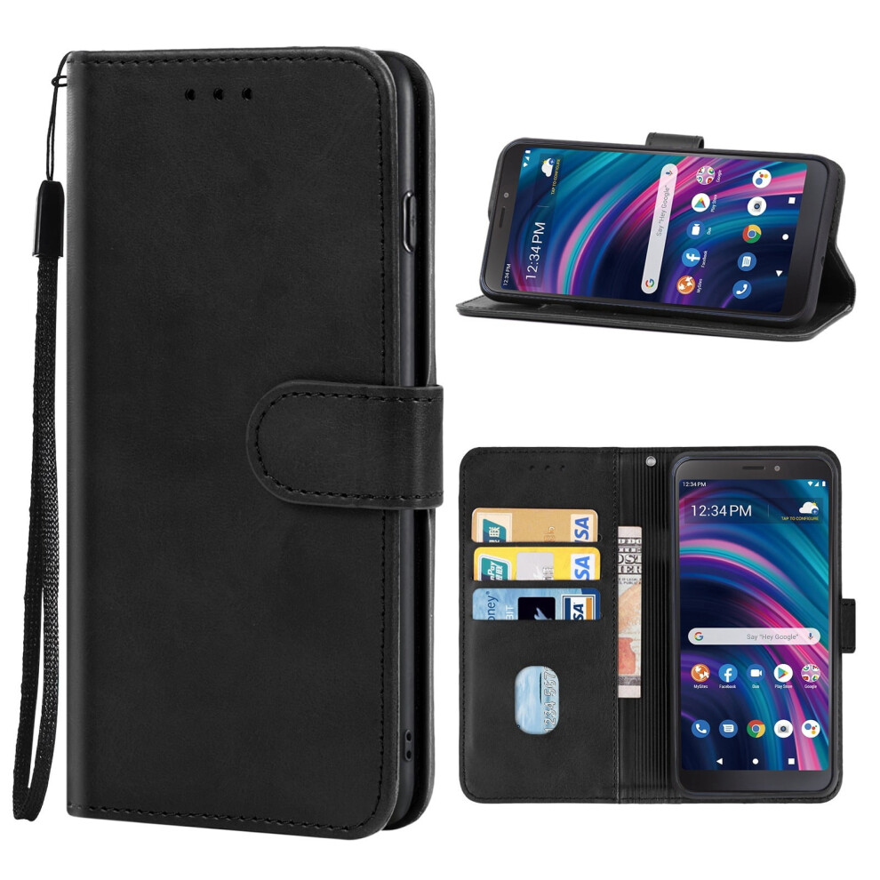 For Blu View 3 B140dl Leather Phone Case 9482828464935