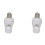 2X E27LED220V Βάση λάμπας με βίδα LED PIR Υπέρυθρη λάμπα αισθητήρα κίνησης με υποδοχή 1