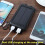 Ηλιακή μπαταρία 20000mAh, φορητός φορτιστής για κινητό τηλέφωνο συμβατός με iphone, 6