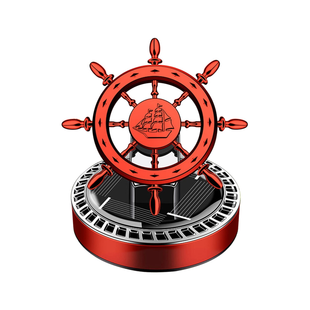 Fnyoxu Car Perfume Car Solar Energy Aromatherapy Rotating Ornaments Car Long-Lasting Odor Elimination Car Interior Decorations (50Ml) 9482828466175