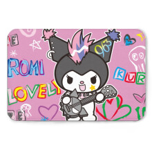 Anime Kuromi Tapijt Badkamertapijt Superzachte flanellen badmat Keukenmat Welkomstmat - 60*90