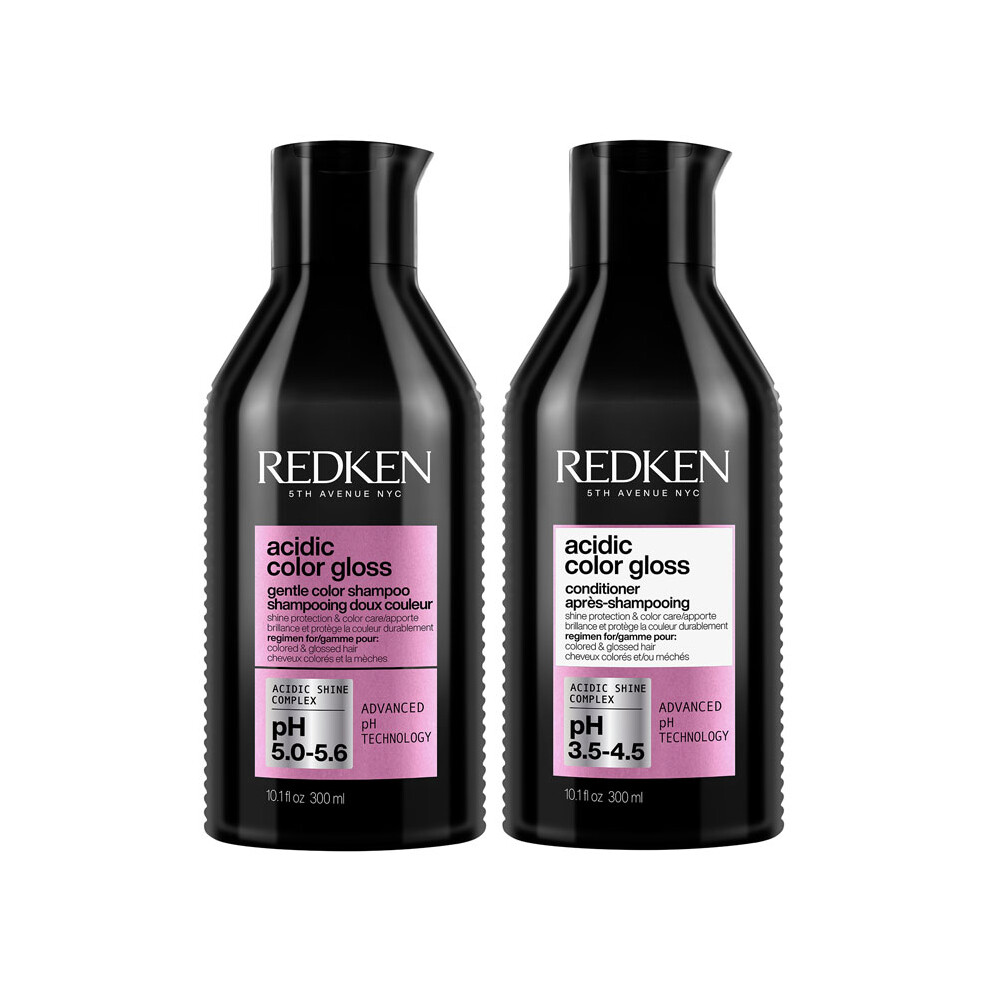 Redken Acidic Color Gloss Sulphate-Free Shampoo 300Ml And Acidic Color